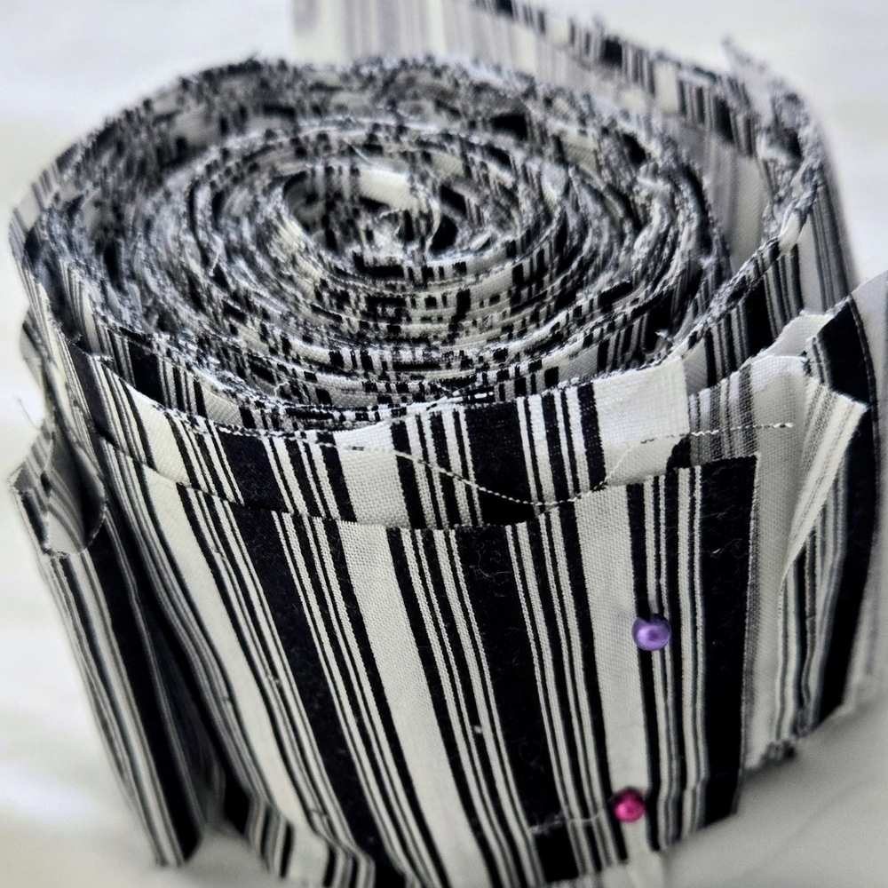 Black and White Fabric Rolls - Picture 4 of 5